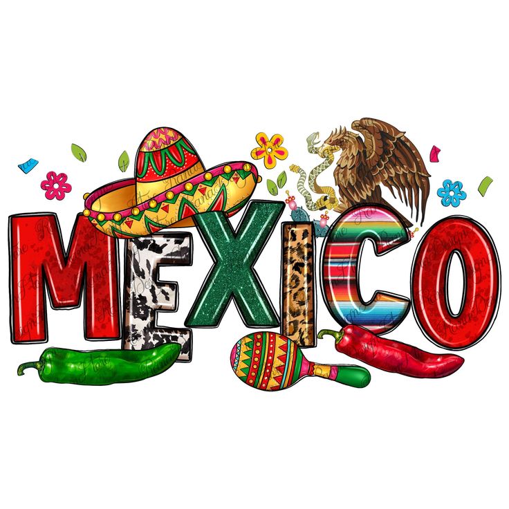 Miniatura de la temática de Fiesta Mexicana con adornos típicos